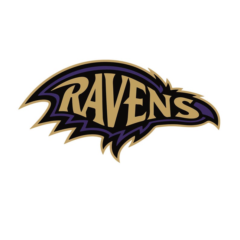 Ravens Football SVG, Game Day, Mascot Shirt Design (digital Download ...