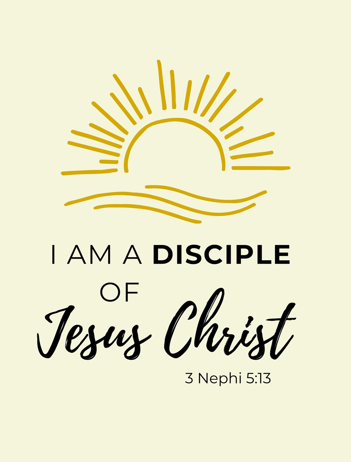 2024 LDS Youth Theme, Young Men, Young Women, Disciple of Jesus Christ ...