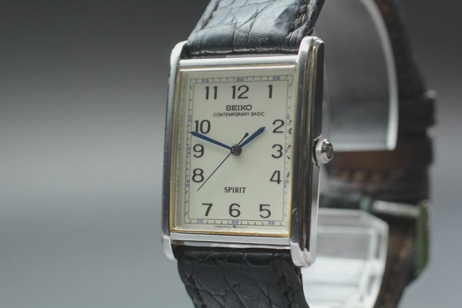 時計 SEIKO CONTEMPORARY BASIC 5S21-5A00 1998 Seiko Spirit Contemporary Basic JDM men's quartz watch with