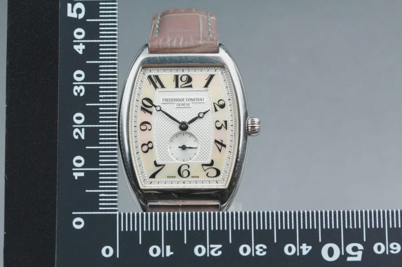 Near MINT FREDERIQUE CONSTANT Geneve FC235X3T25/6 Roman Quartz Men's Watch image 10