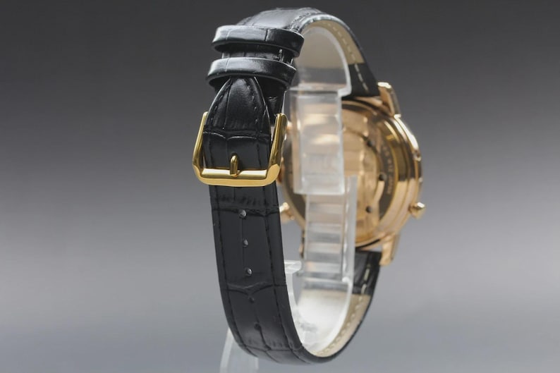 Near MINT SHELLMAN Grand Complication Premium 6771-T011179TA Qz Mens Watch image 6