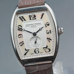 Near MINT FREDERIQUE CONSTANT Geneve FC235X3T25/6 Roman Quartz Men's Watch image 1