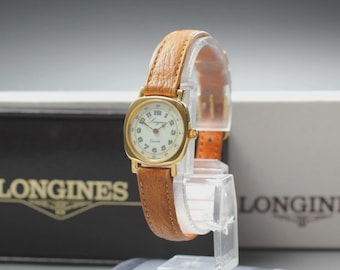 N Mint w/box Vintage 1980s Longines Charleston 150th Anniversary Women Watch