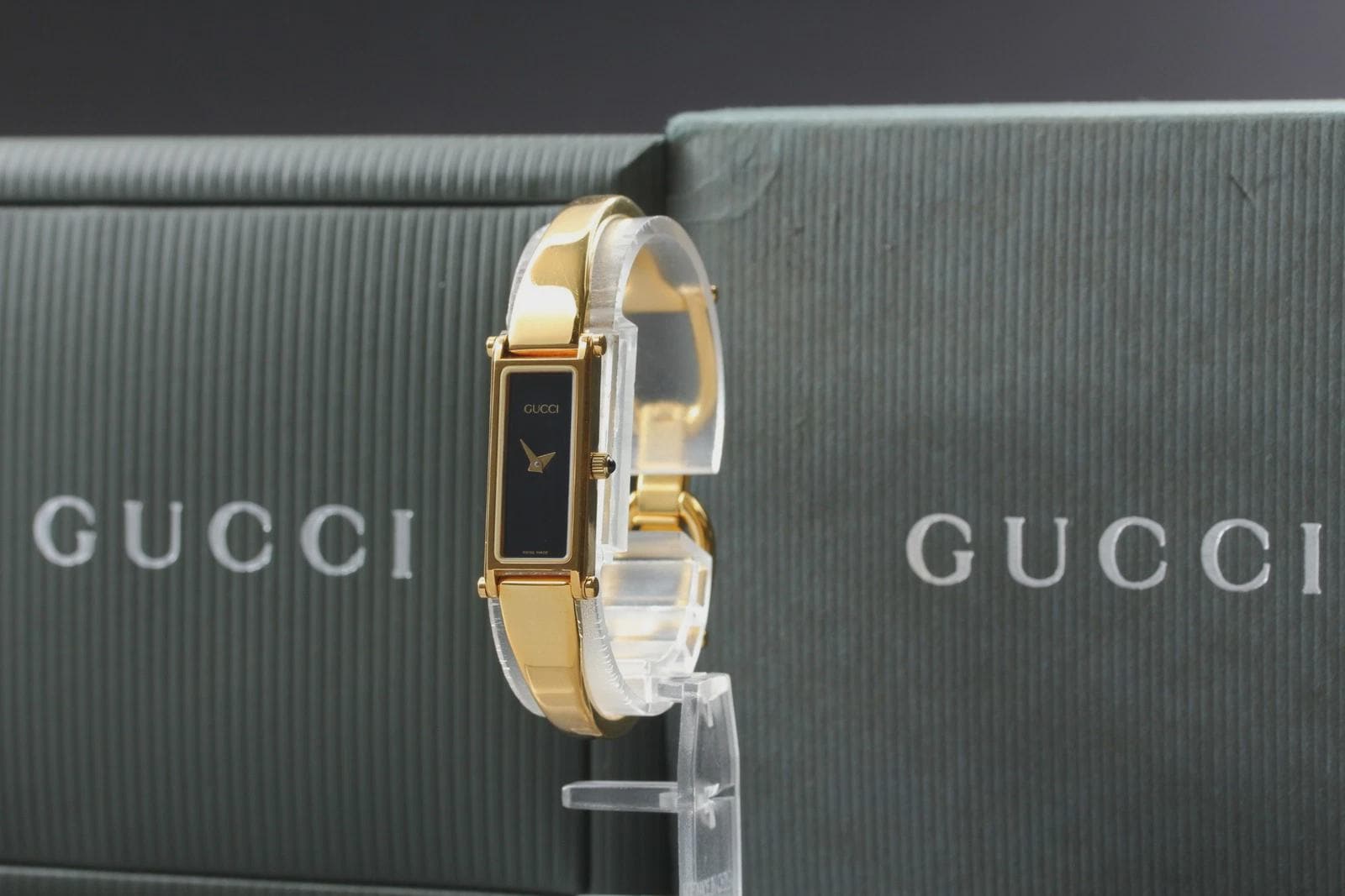 Gucci 1500l Gold Watch - Etsy
