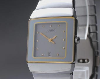 Vintage Rado Balboa V Great Automatic Date Function Gold Dial 36mm