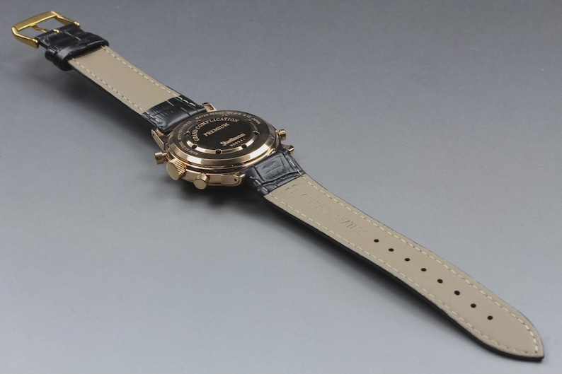 Near MINT SHELLMAN Grand Complication Premium 6771-T011179TA Qz Mens Watch image 8