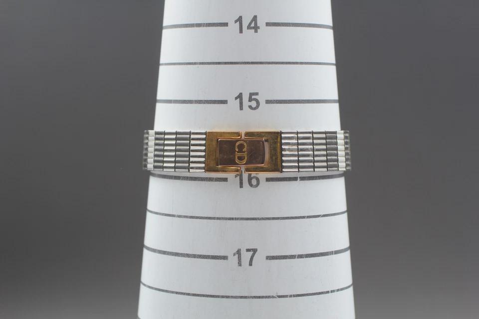 Exc+4 Vintage Christian Dior 3025 Gold Case NEW Battery Women's