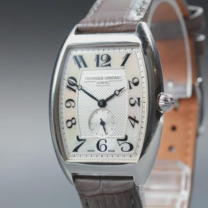Near MINT FREDERIQUE CONSTANT Geneve FC235X3T25/6 Roman Quartz Men's Watch image 2