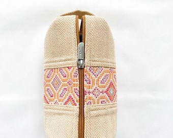 Handcrafted Woven Accessory Bag / Cosmetic Pouch