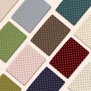 Anpassat Kindle-skal med prickar för Paperwhite 11/10/12:e 2024, Colorsoft-skal med handrem, Kobo Libra-skal, fodral för automatisk väckning/viloläge