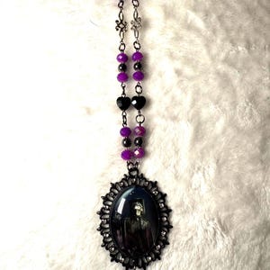 PEV Rosary || Black and purple BIG BOY