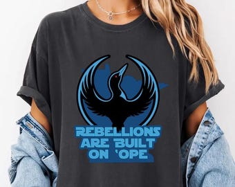 Minnesota Rebel Alliance Shirt, Rebellions Are Built On Ope Shirt