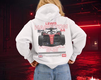 Moletom Lewis Hamilton Ferrari F1: Produtos da Equipe Scuderia F1, Moletom de Fórmula 1 HAM44 - Presente