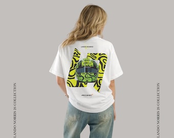 Lando Norris World Champion McLaren T-Shirt: Racing Driver Sweatshirt FormulaOne Merch LN4 Fan Gift
