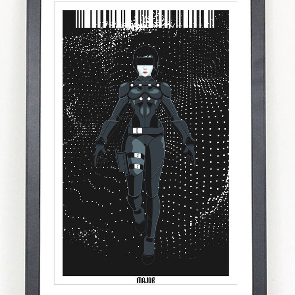 Ghost in the Shell Poster - Etsy