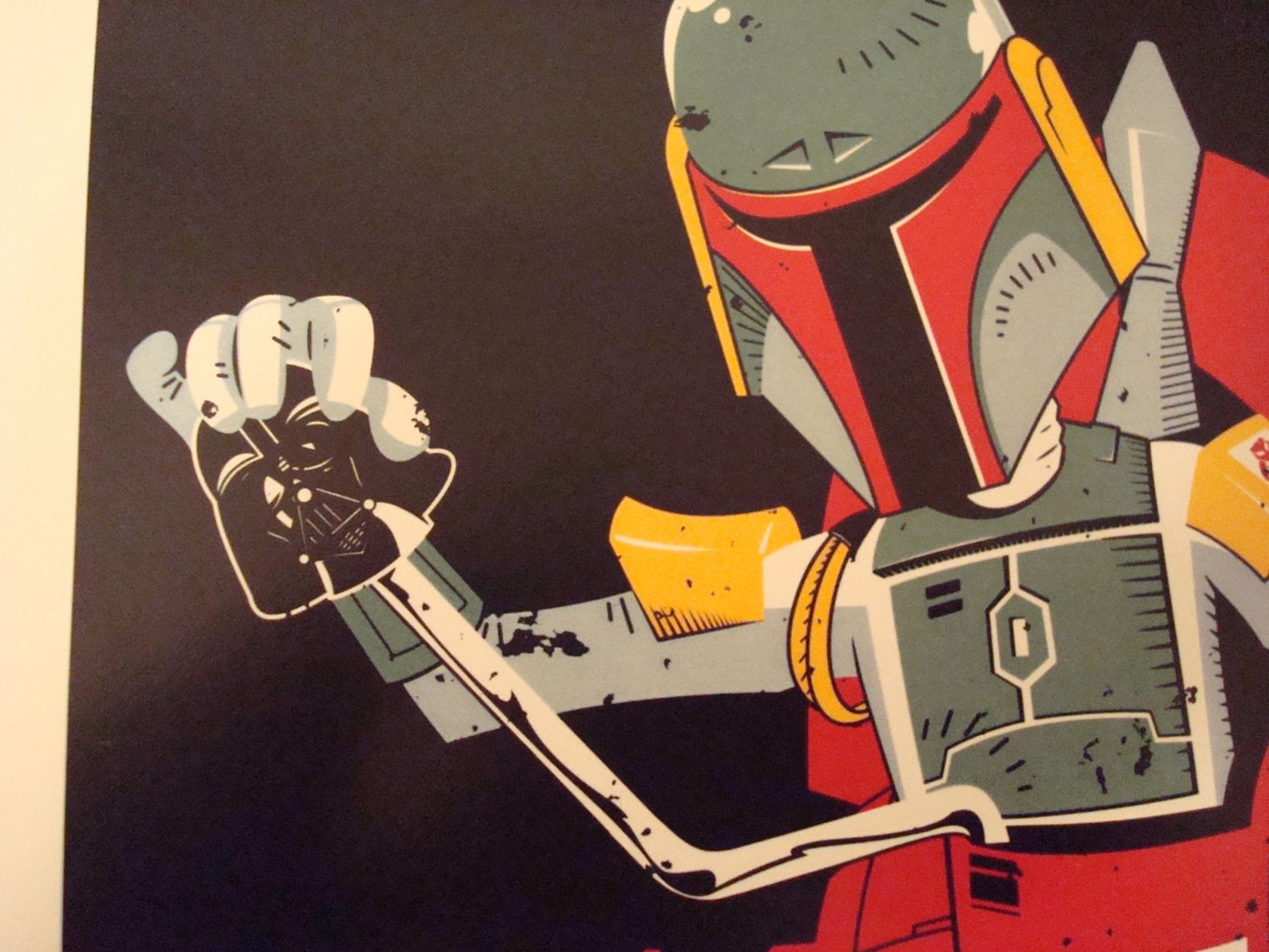 Star Wars Boba Fett Poster Print Etsy