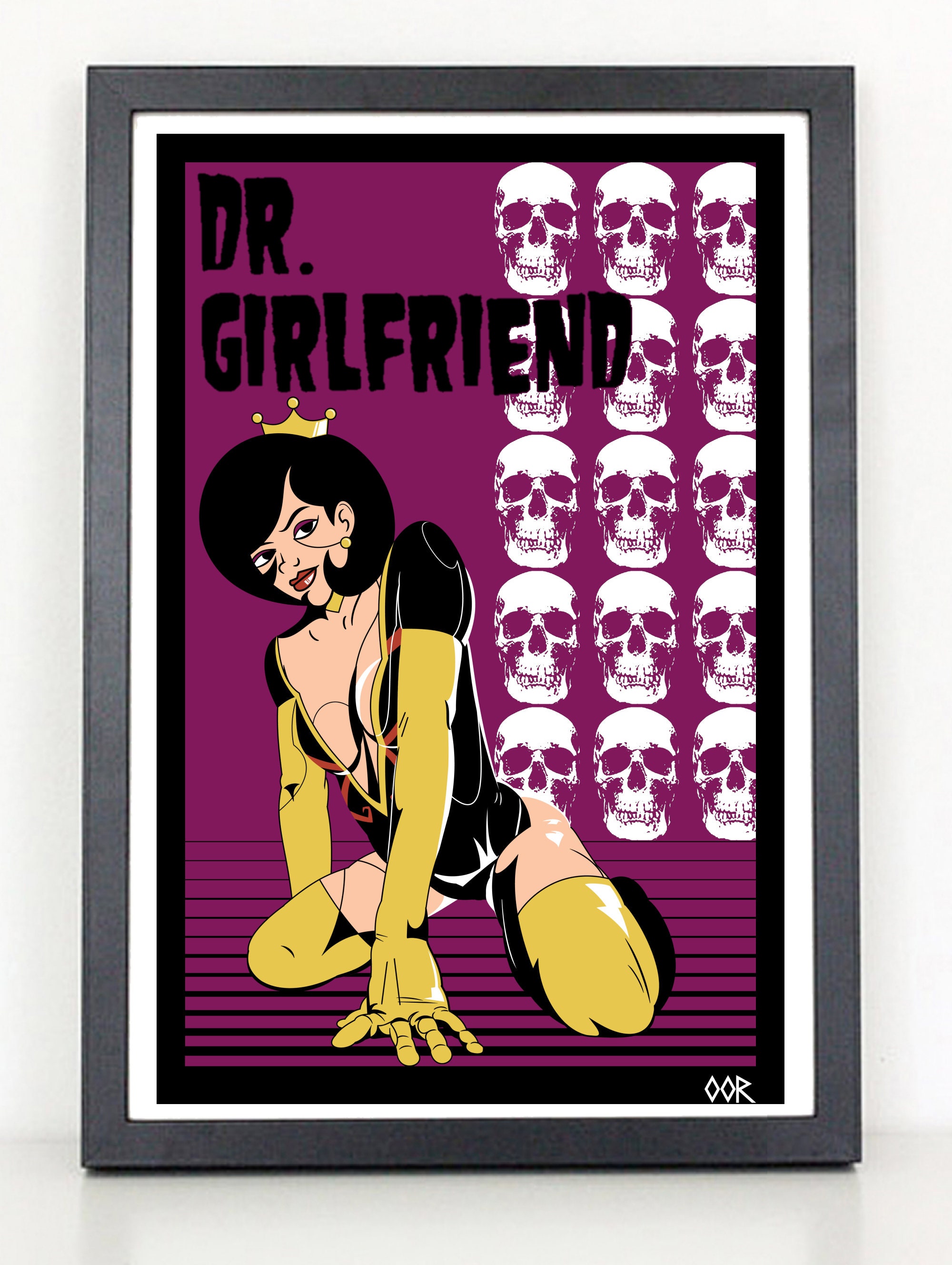 dr girlfriend cosplay costume