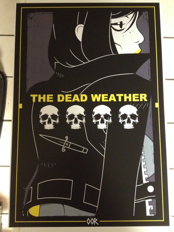 The Kills band poster print