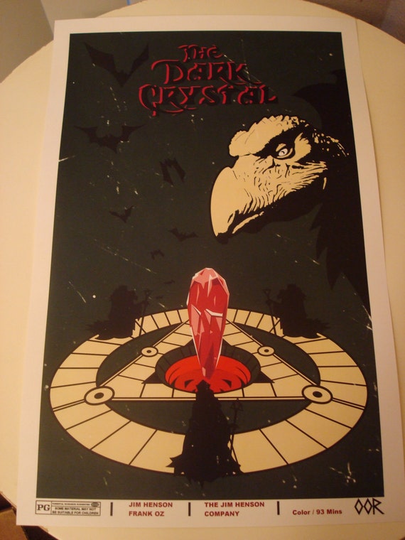 The Dark Crystal movie poster print