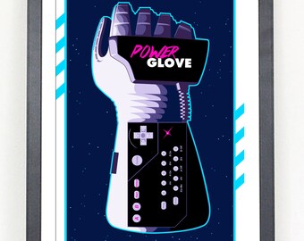 Power Glove poster print