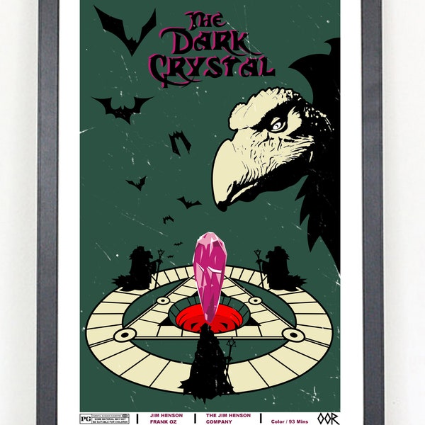 The Dark Crystal movie poster print