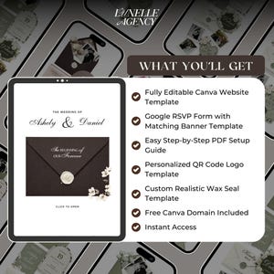 digital wedding invitation
