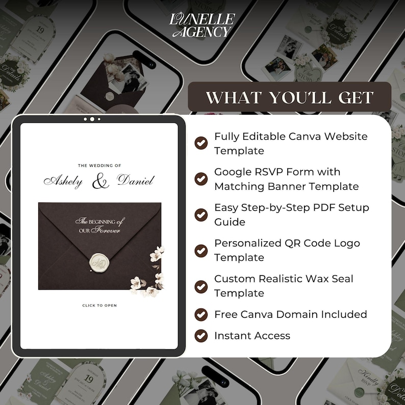 digital wedding invitation