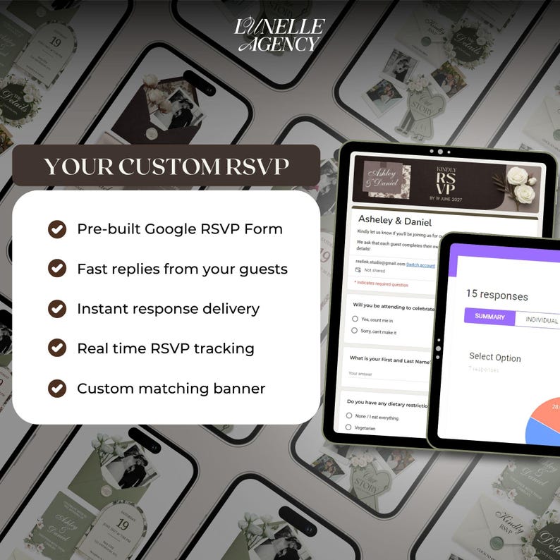 online rsvp wedding