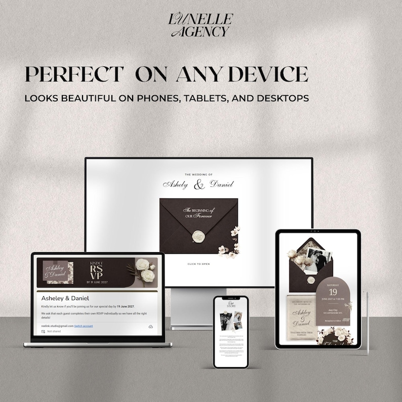 wedding website template