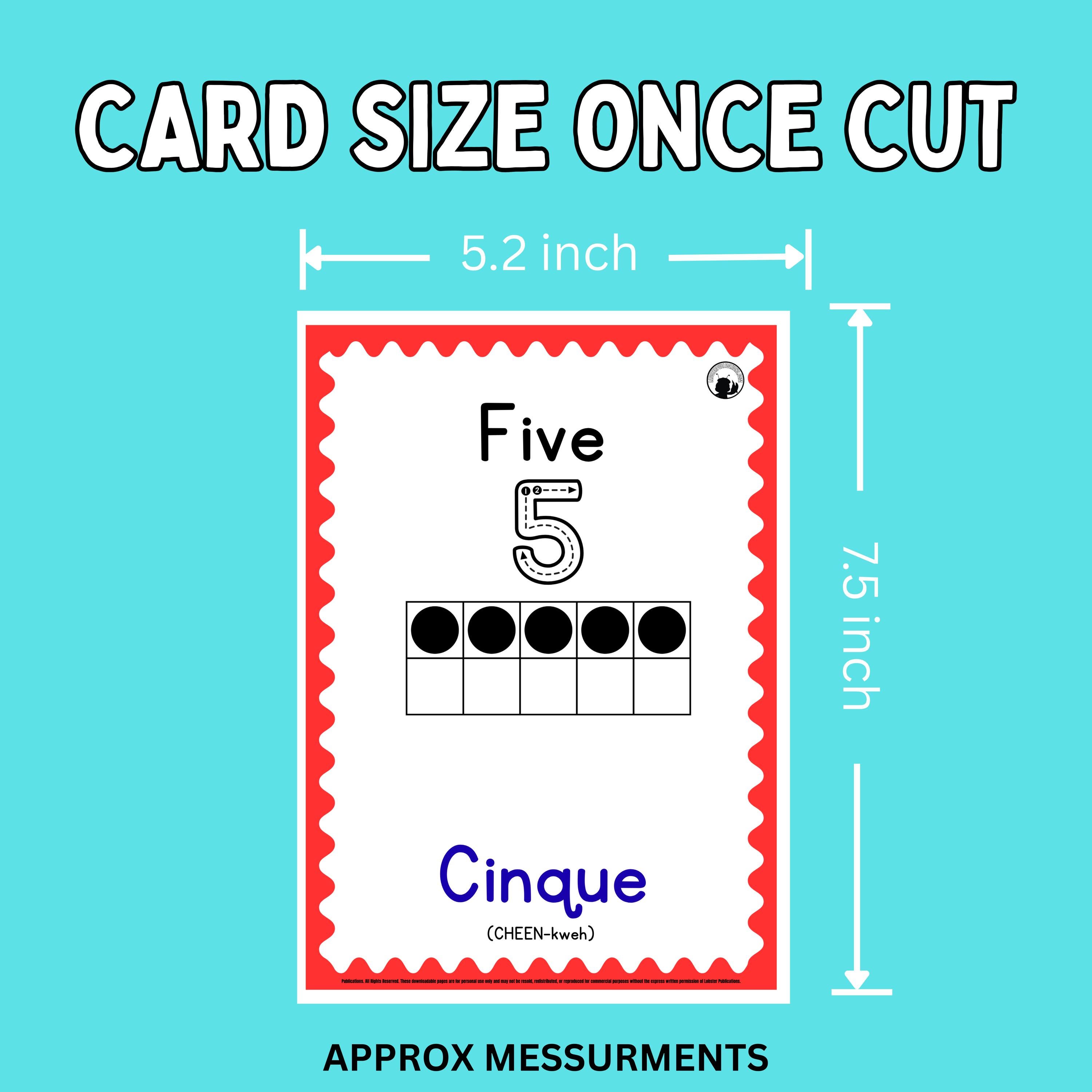 Italian Math Activities Italian Numbers Flashcards for Kids, Bilingual Counting Activity ...