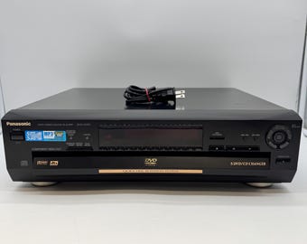 Panasonic DVD-RV31 DVD/CD Player: 2001 Vintage With Remote - Etsy
