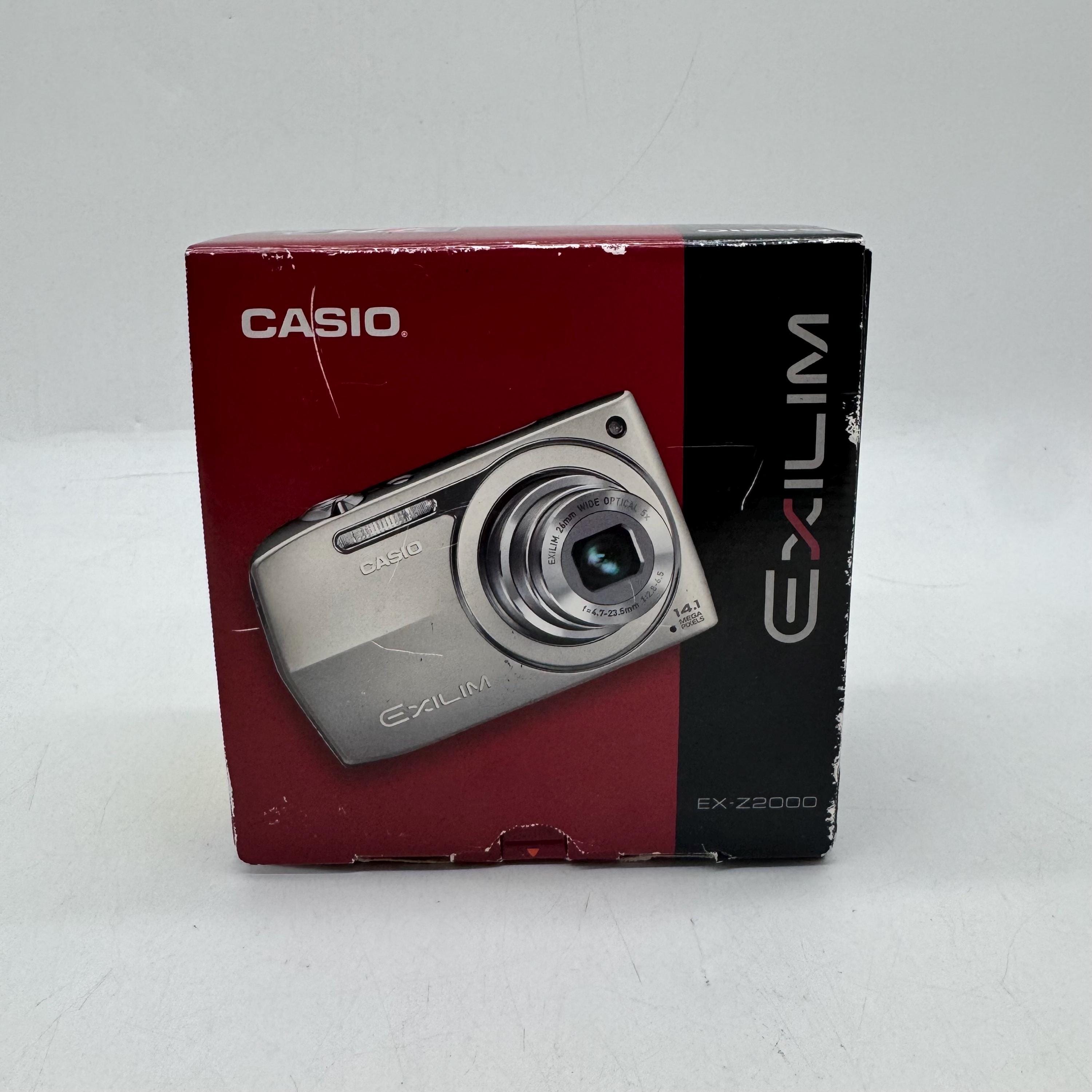 CASIO EXILIM EX-Z2000 デジタルカメラ レッド Casio Exilim EX-Z2000 14.1MP Digital Camera Red Tested Complete W