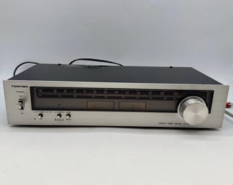Vintage Toshiba ST-335 Stereo AM/FM Tuner Made in Japan Tested