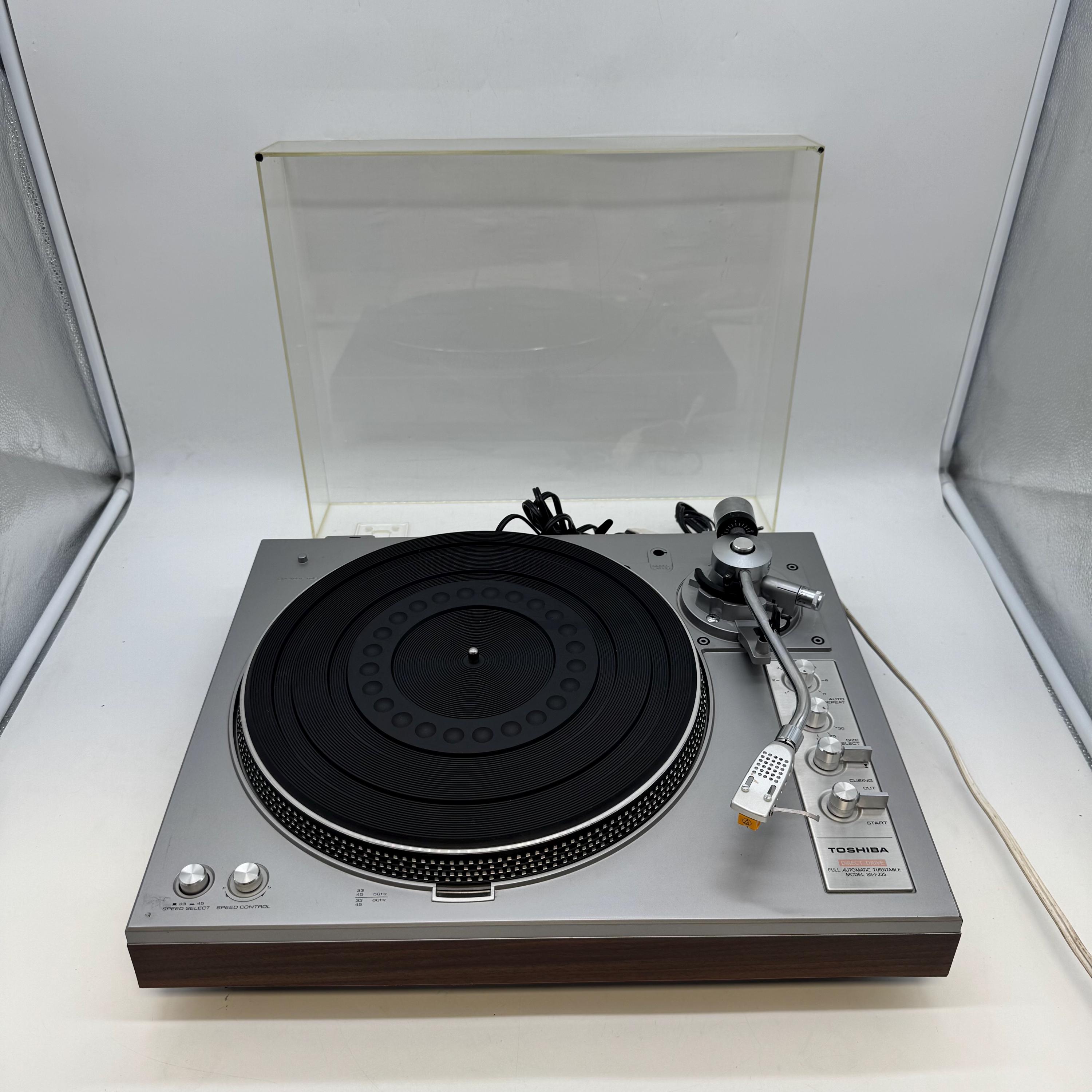 Toshiba SR-F335 Direct Drive Automatic Turntable Vintage Made in