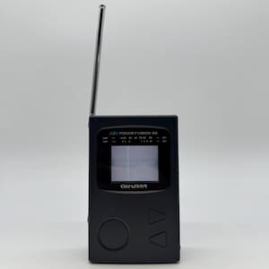 GenExxa Pocketvision 33 Portable LCD Color TV, UHf VHF, Model 16170