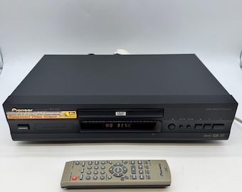 Lettore DVD Pioneer DV-333 con telecomando originale, testato e funzionante.