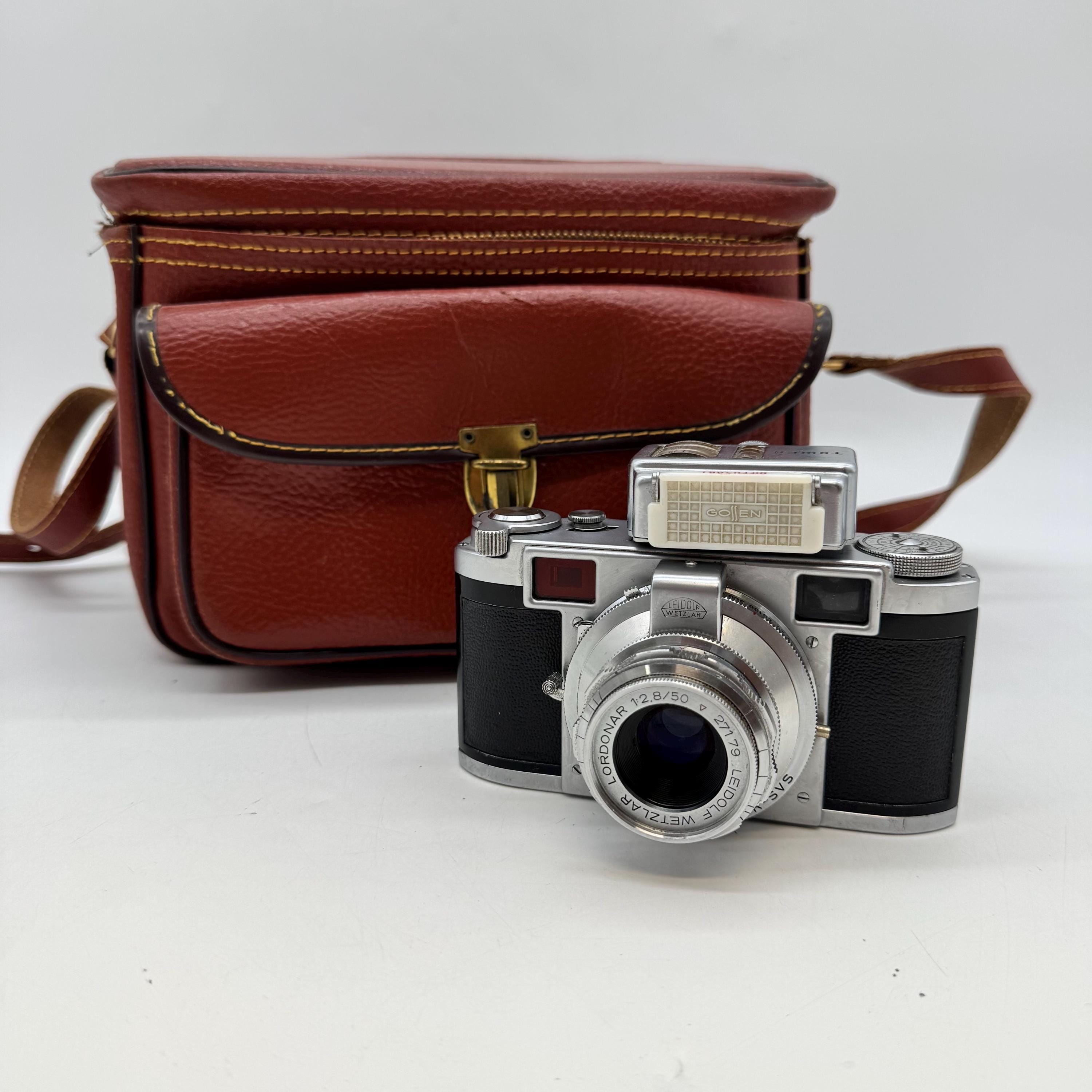 Leidolf Lordomat 35mm Rangefinder Camera With Leitz Lordonar 50mm