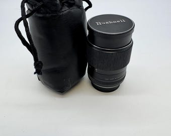Vintage Bushnell 135mm f/2.8 Telephoto Lens | Minolta MD Mount, with Case