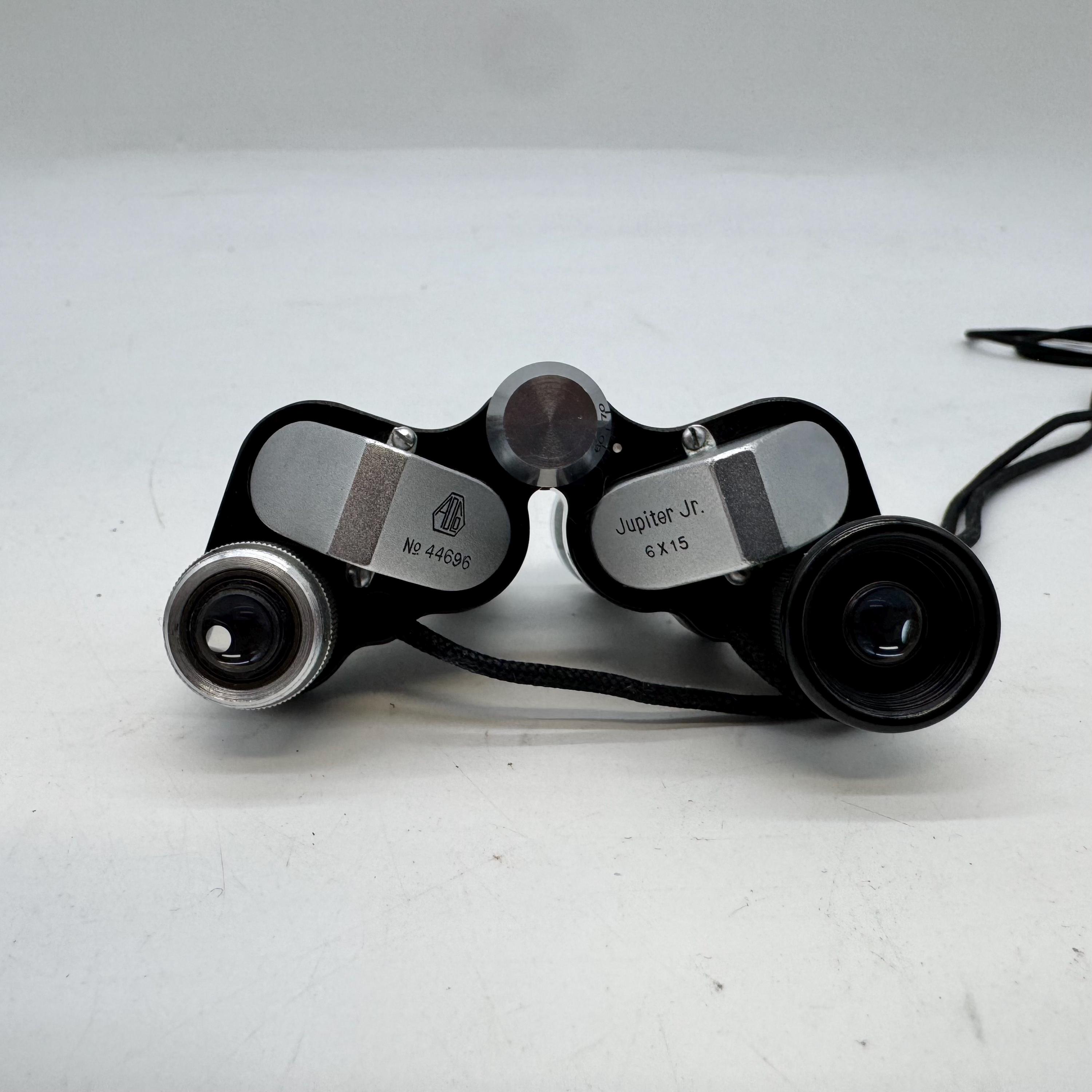 Vintage Jupiter Jr. 6x15 Opera Glasses Binoculars W/ Original