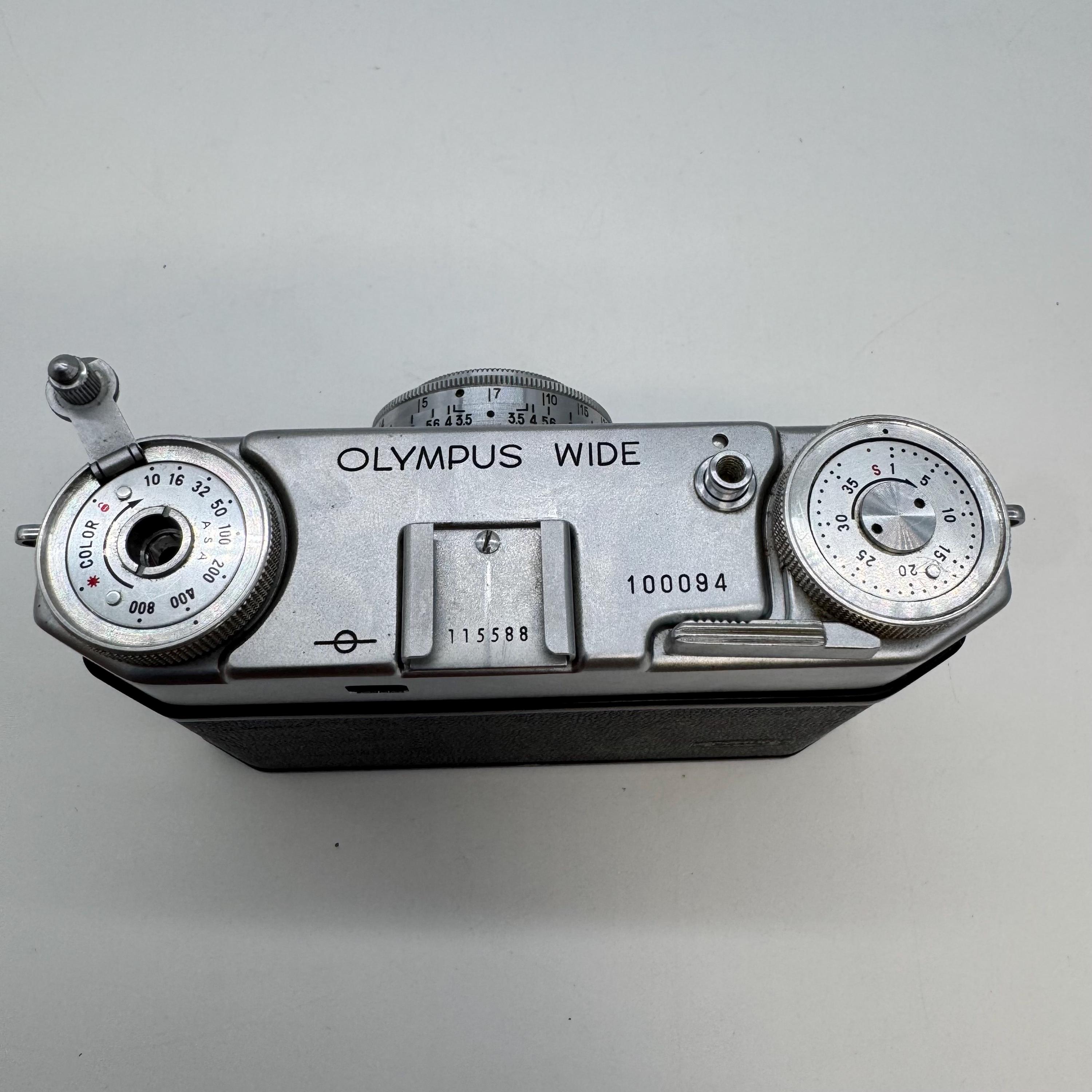1950s Olympus Wide Camera 35mm Rangefinder Zuiko Lens Vintage - Etsy