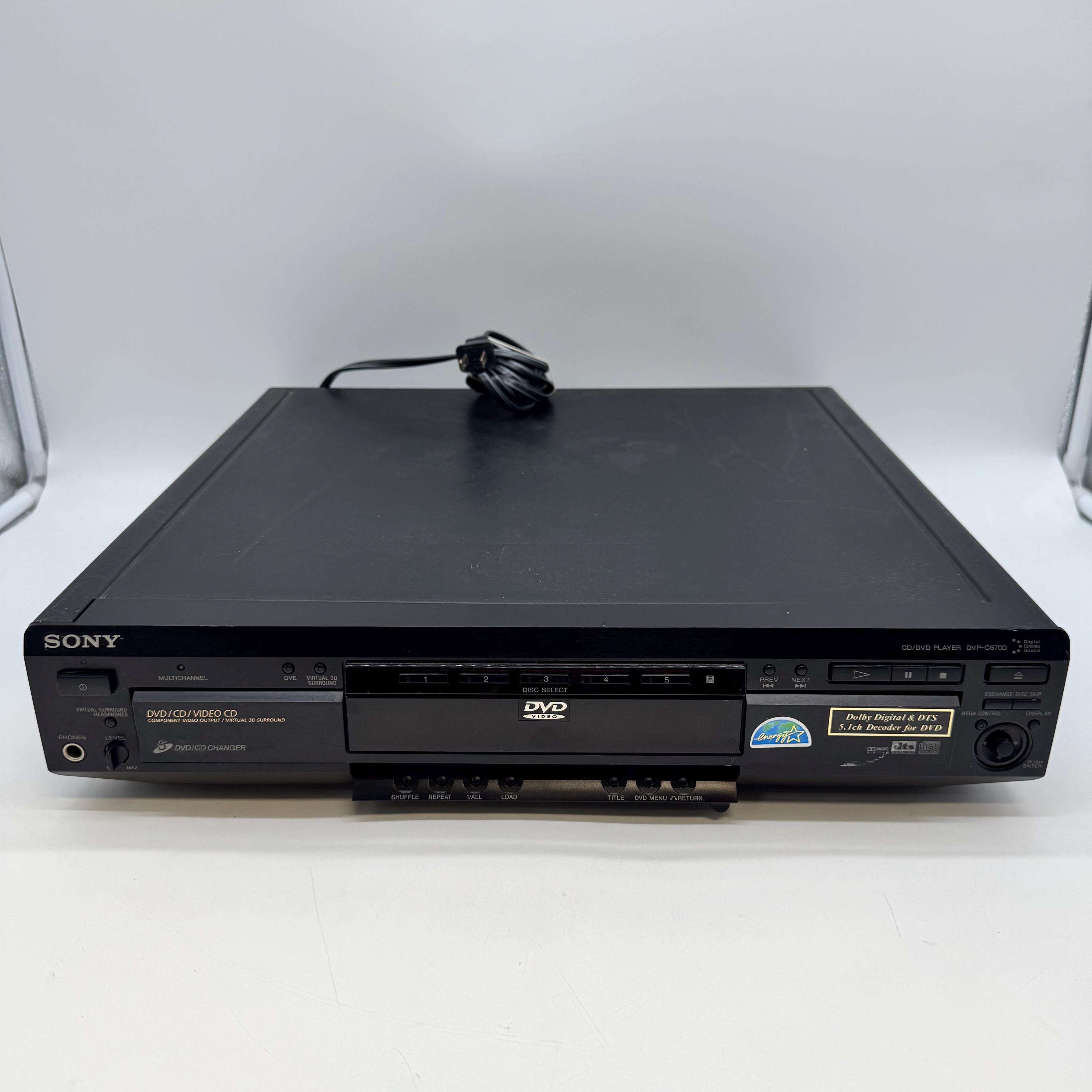 ソニー製 CD/DVDプレーヤー 2009年製 Sony dvd player - Etsy 日本