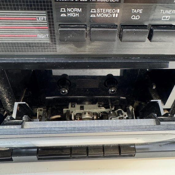 Vintage Toshiba SL-3147 Stereo Sound System Turntable Cassette