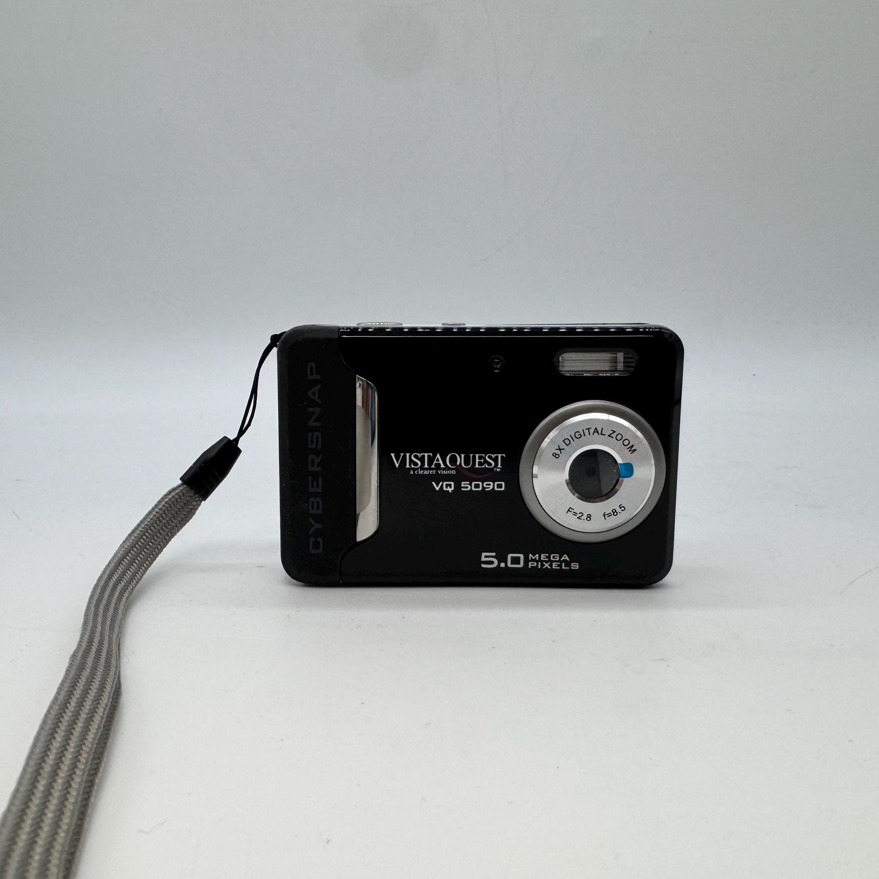 Vintage 2007 Vistaquest VQ 5090 Digital Camera 5MP Cybersnap 