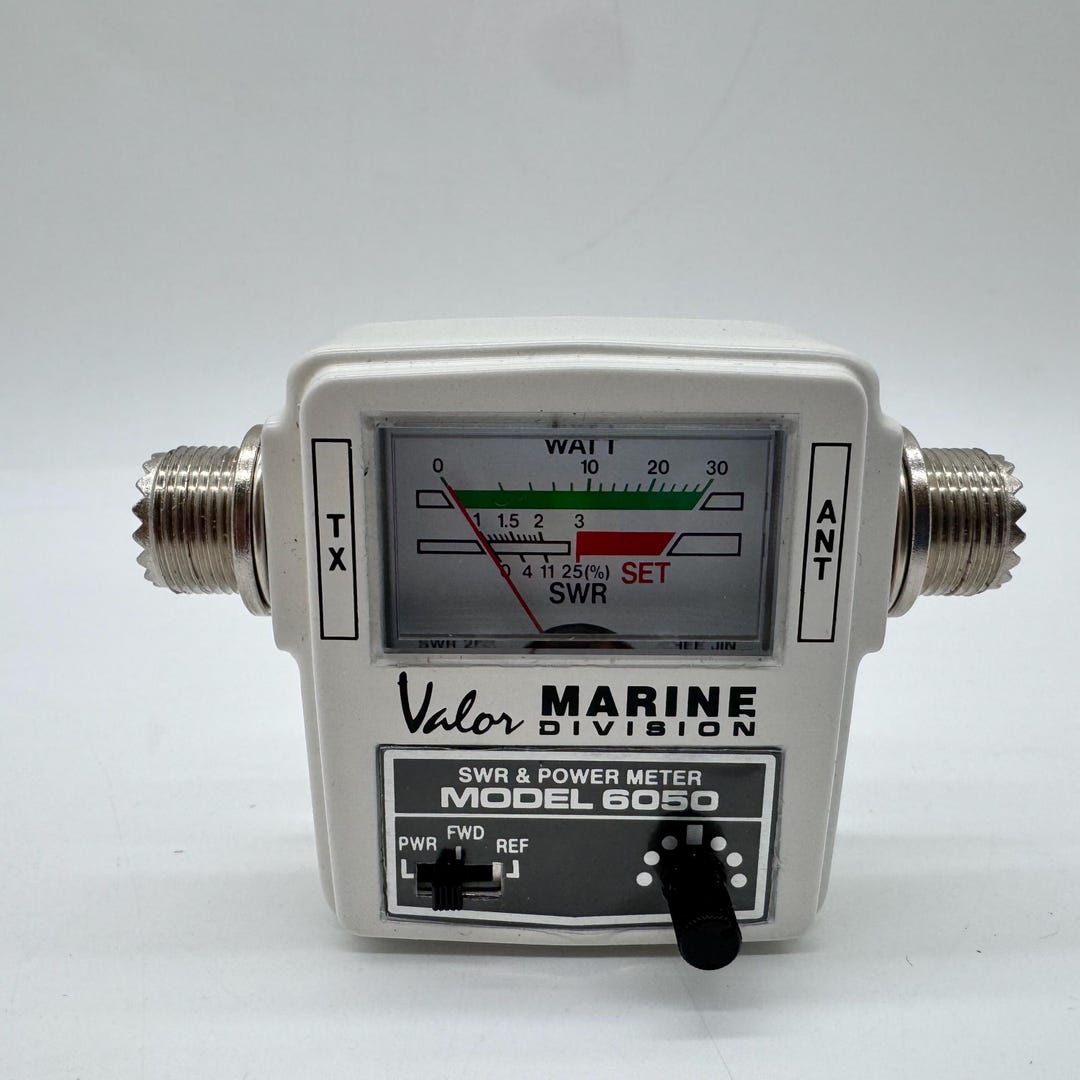 Swr Analog Vintage CB Radio SWR Power Meter Valor Marine 6050 Analog Tester - Etsy