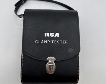 Vintage 1972 RCA Clamp Tester WV-526A | Made in Japan with Case & Manual