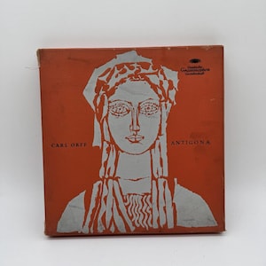 Vintage Carl Orff Antigonae 3 LP Box Set Deutsche Grammophon Classical Opera Vinyl