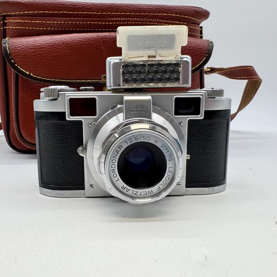 Leidolf Lordomat 35mm Rangefinder Camera With Leitz Lordonar 50mm
