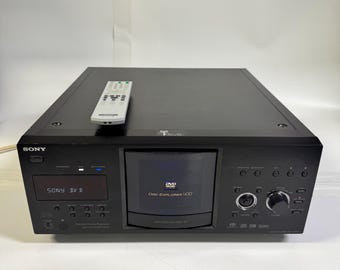 Sony 400 Disc DVD-Player DVP-CX985V Mega-Wechsler Sacd CD Vintage