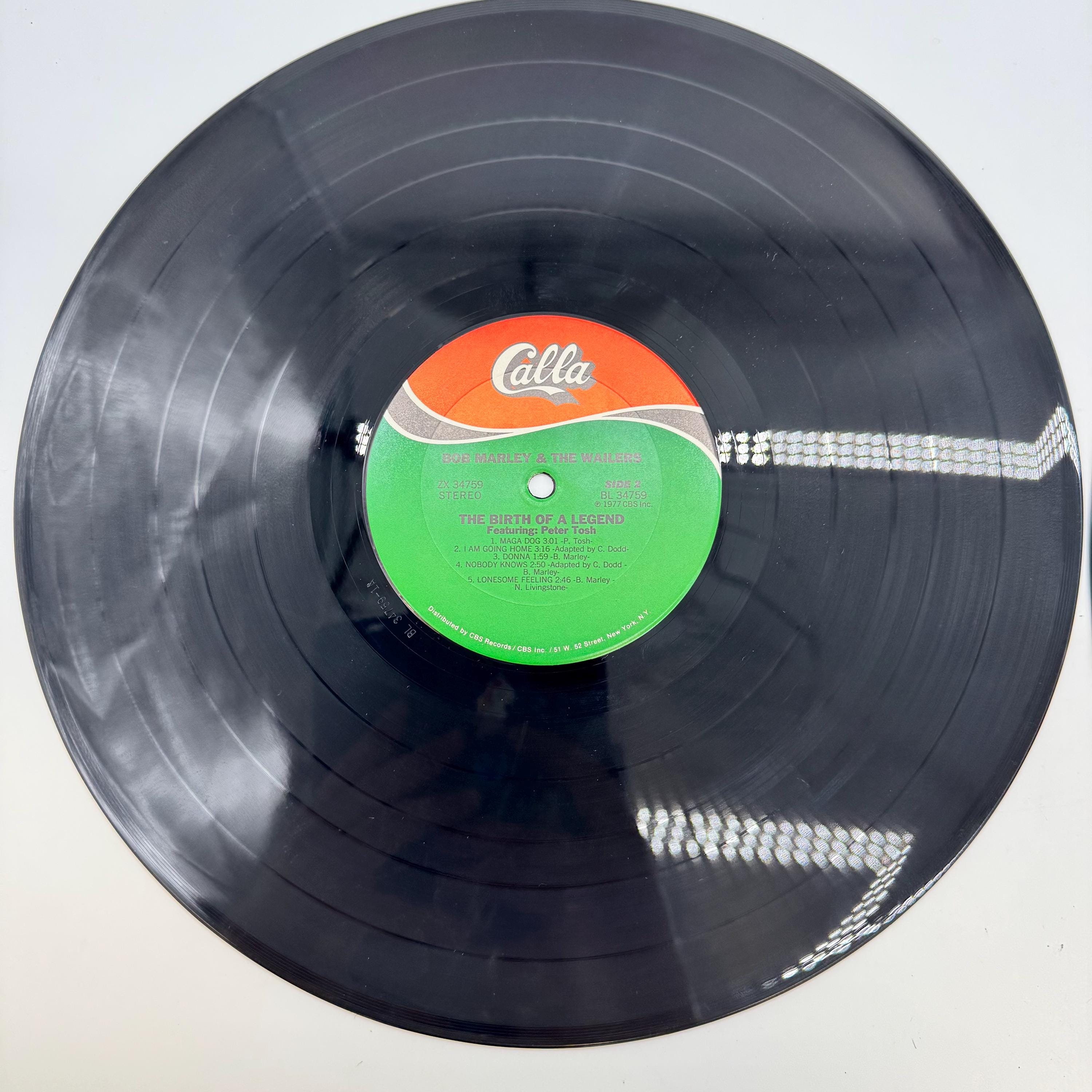Bob Marley & the Wailers Birth of a Legend LP + Bonus Vinyl - Etsy
