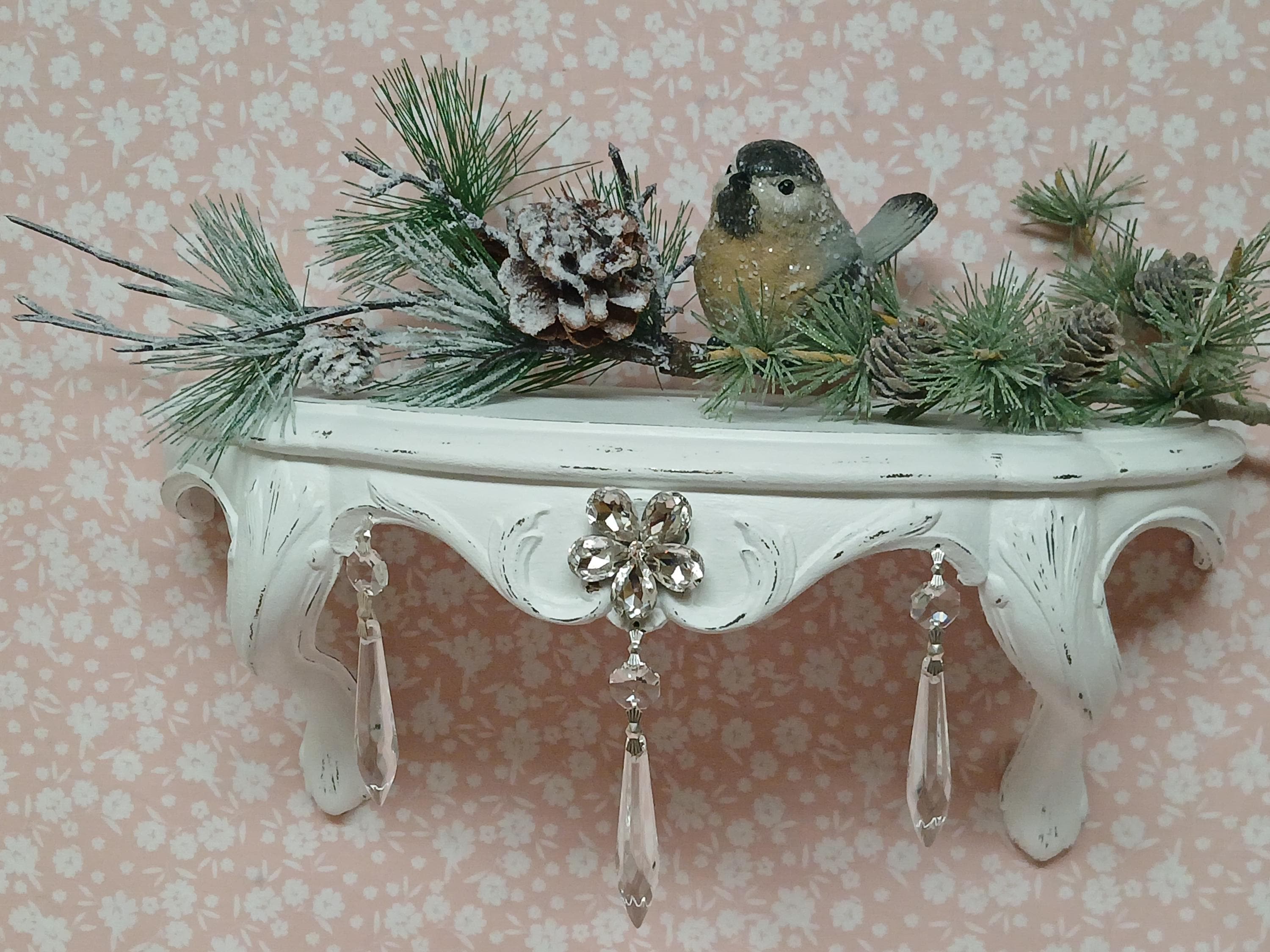 Vintage Roses Shelf - Etsy